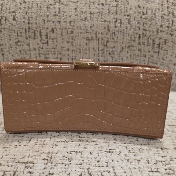 Balenciaga Tan Croc-Embossed Mini Bag - Picture 14 of 16